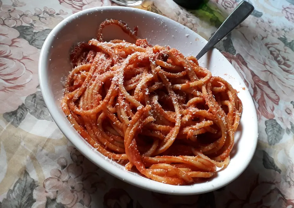 Bucatini all'amatriciana